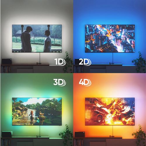Câmara Nanoleaf 4D Screen Mirror Kit + Fita LED 4m - Image 4