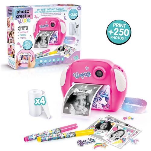 Câmera Instantanêa Júnior Multifunção e Impressão - Canal Toys - Image 2