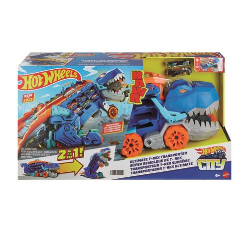 Camião Hot Wheels City T Rex Supremo - Mattel