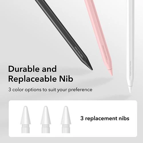 Caneta Stylus ESR Pencil Geo Digital - Branco - Image 7
