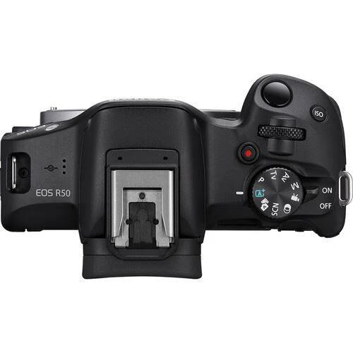 Máquina Fotográfica Mirrorless Canon EOS R50 + RF-S 18-45 IS STM + RF-S 55-210 IS STM + Bateria Extra - Image 6