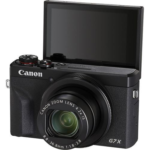 Máquina Fotográfica Compacta Canon Powershot G7 X Mark III Premium - Preto - Image 6