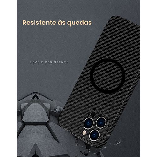 Capa 4-OK com MagSafe para Apple iPhone 14 Pro - Carbon - Image 4
