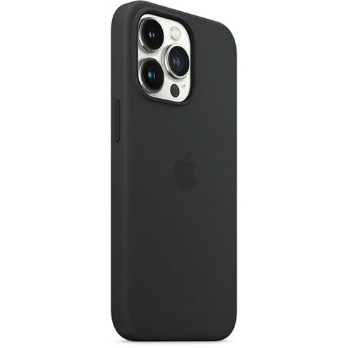 Capa em Silicone Apple com MagSafe para iPhone 13 Pro - Meia-noite - Image 2