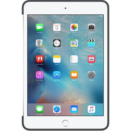 Apple Capa Silicone para iPad Mini 4 (Cinzento Carvão) - Image 2