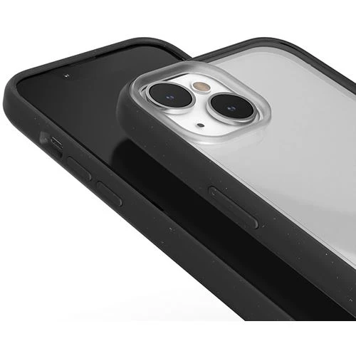 Capa Bio Woodcessories para Apple iPhone 14 - Preto Transparente - Image 7