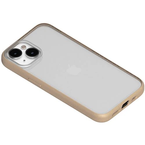 Capa Bio Woodcessories para Apple iPhone 14 - Taupe Brown - Image 9