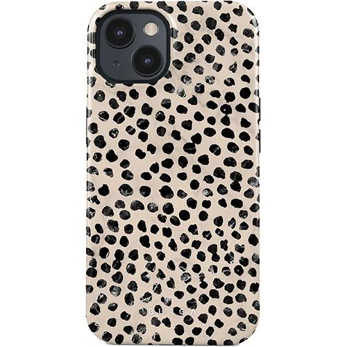 Capa Burga em Silicone para iPhone 15 - Almond Latte