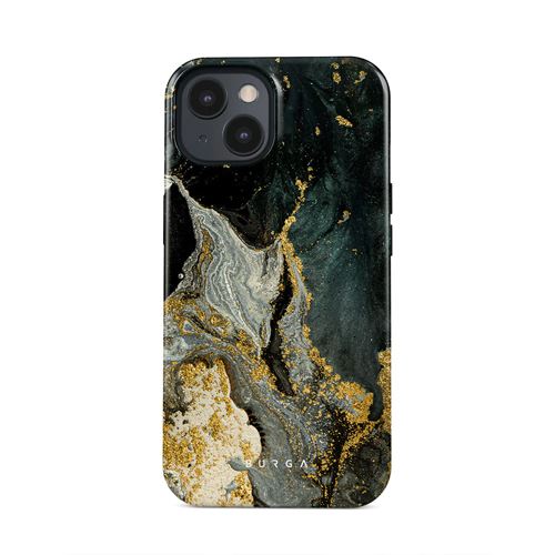 Capa Burga em Silicone para iPhone 15 - Northern Lights