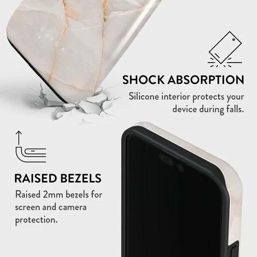 Capa Burga em Silicone para iPhone 15 Pro - Vanilla Sand - Image 4