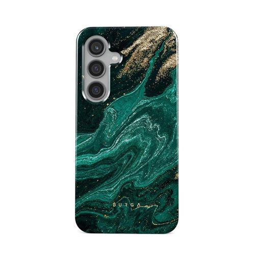 Capa Burga em Silicone para Samsung Galaxy S24- Emerald Pool