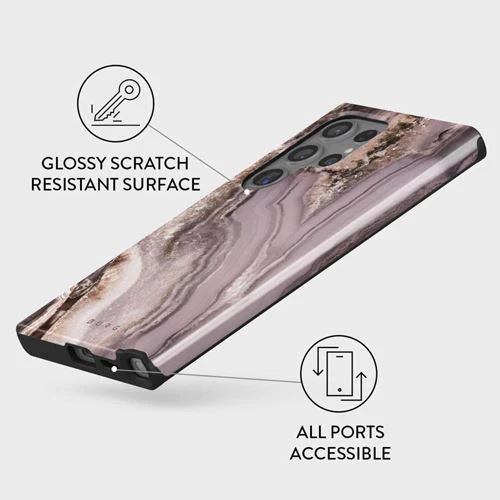 Capa Burga em Silicone para Samsung Galaxy S24 Ultra - Golden Taupe - Image 2