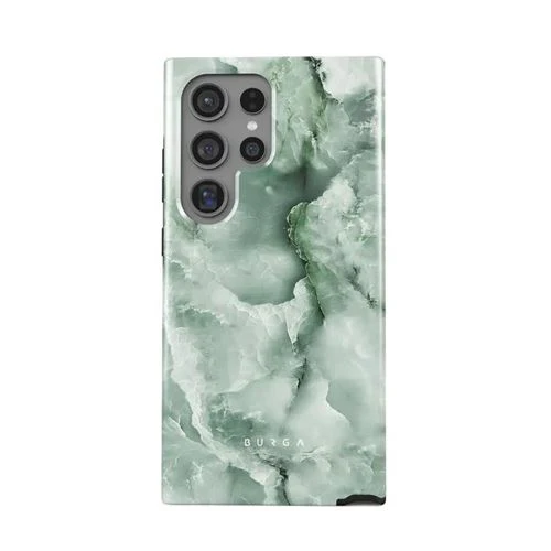 Capa Burga em Silicone para Samsung Galaxy S24 Ultra - Pistachio Cheesecake
