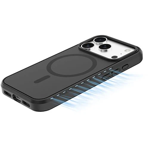 Capa Cellularline Icy Mag para iPhone 17 Pro Max - Preto - Image 2