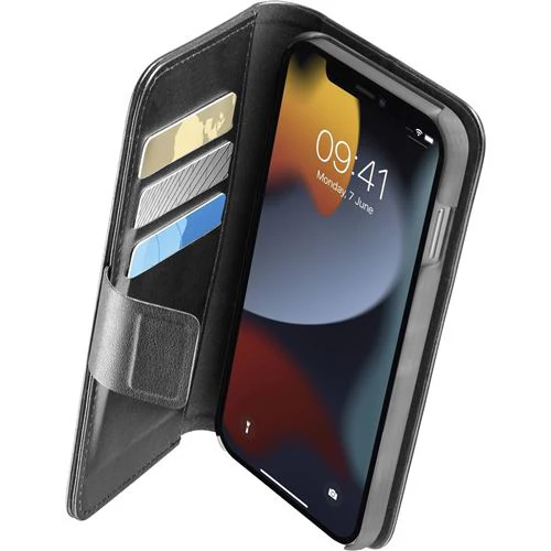 Capa Cellularline iPhone 13 Pro Max Bookagenda Preto
