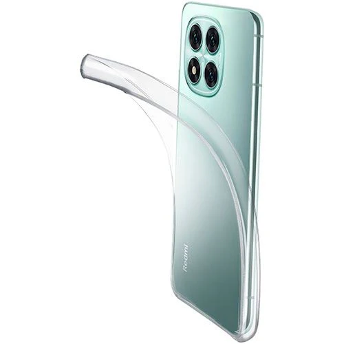 Capa Cellularline Soft para Xiaomi Redmi Note 14 Pro 5G - Transparente