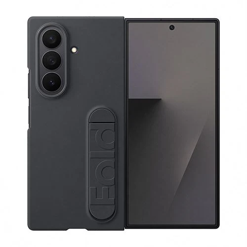 Capa de Silicone + Película de Ecrã Anti-Reflexo Samsung para Z Fold7 - Preto