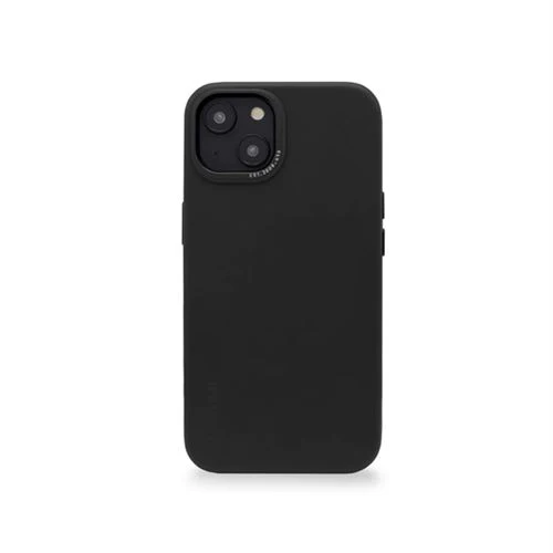 Capa Decoded Leather com MegaSafe para iPhone 14 Plus - Preto