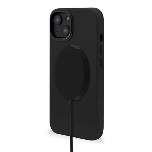 Capa Decoded Leather com MegaSafe para iPhone 14 Plus - Preto - Image 5