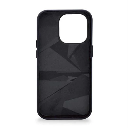 Capa Decoded Leather com MegaSafe para iPhone 14 Pro - Azul - Image 6