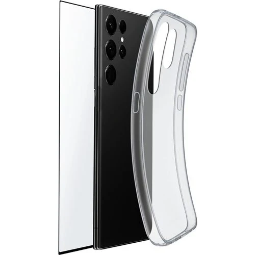 Capa e Vidro Temperado Cellularline Samsung S24 Ultra Transparente