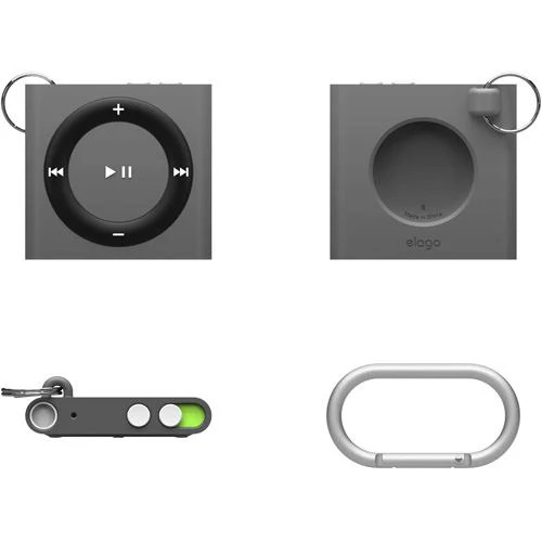Capa Elago W7 para AirTag - iPod Shuffle (Cinzento Escuro) - Image 2