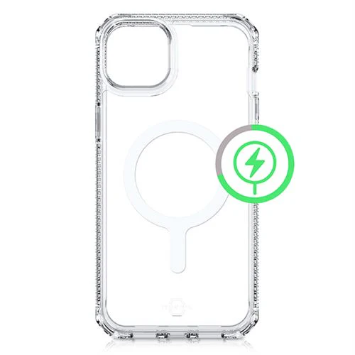 Capa Itskins Hybrid R Clear com MagSafe para Apple iPhone 14 Pro Max - Transparente - Image 2