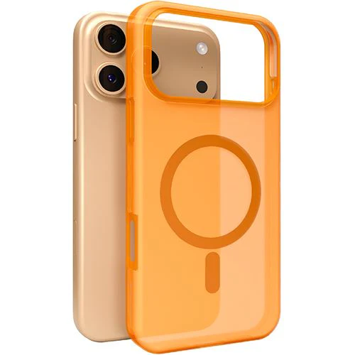 Capa Magnética Puro Daylight para iPhone 17 Pro - Laranja