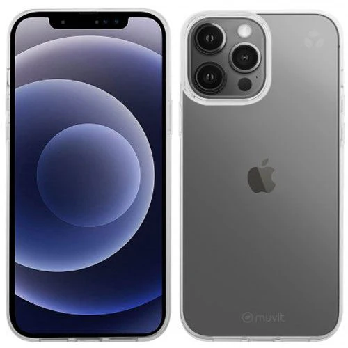 Capa Muvit Recycletek para iPhone 13 Pro Max - Transparente