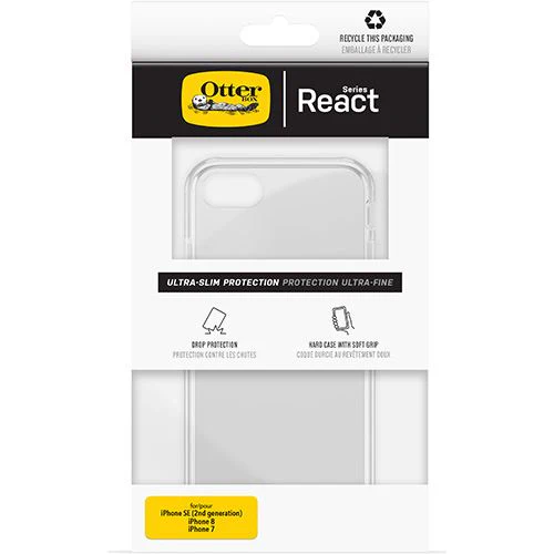 Capa Otterbox React Series para iPhone SE 2ª Geração e iPhone 7 e 8 - Transparente - Image 15