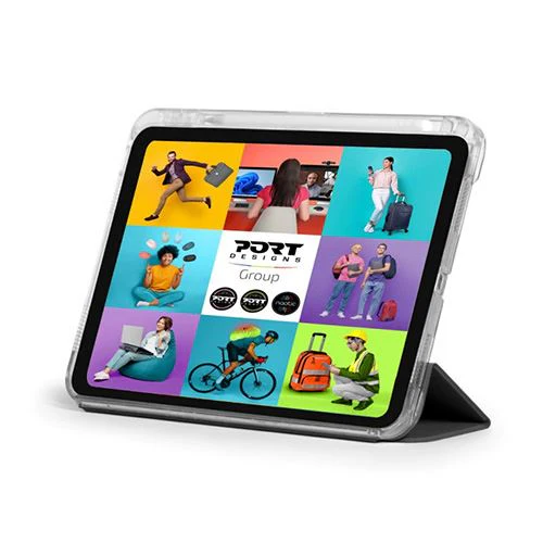 Capa Port Designs para iPad 10.9"/11" (Gen 10/11) Noumea II Slimclear Eco - Cinzento - Image 11
