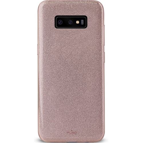 Capa Puro Samsung Galaxy S10 Lite Shine Glitter Rosa