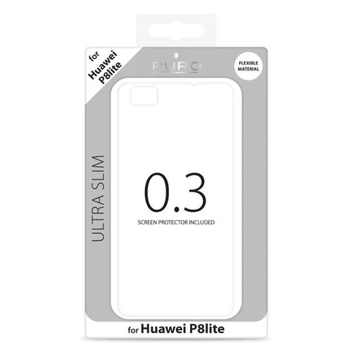 Capa Puro Ultra Slim 0.3 com Protetor Ecrã Ascend P8 Transparente - Image 4