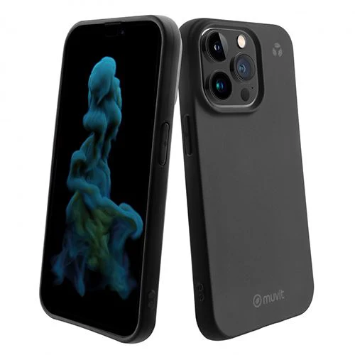Capa Recycle-Tek Muvit para Apple iPhone 14 Pro Max - Preto - Image 2