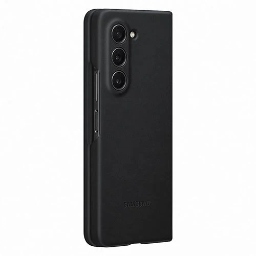 Capa Samsung em Eco Pele  para Samsung Z Fold 5 - Preto - Image 4