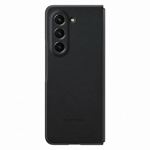 Capa Samsung em Eco Pele  para Samsung Z Fold 5 - Preto - Image 5