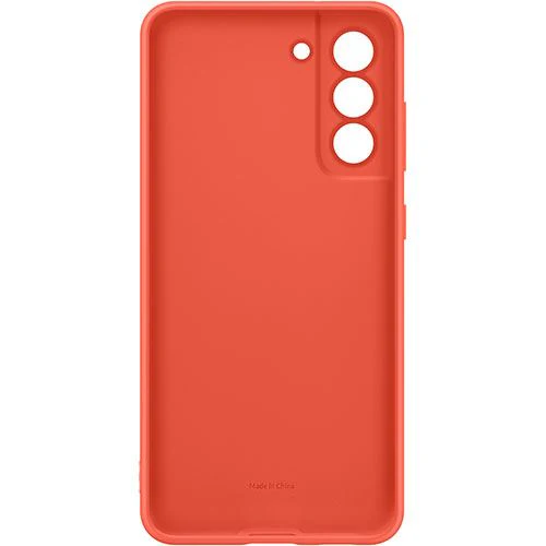 Capa Silicone Samsung para Samsung Galaxy S21 FE 5G - Coral - Image 4