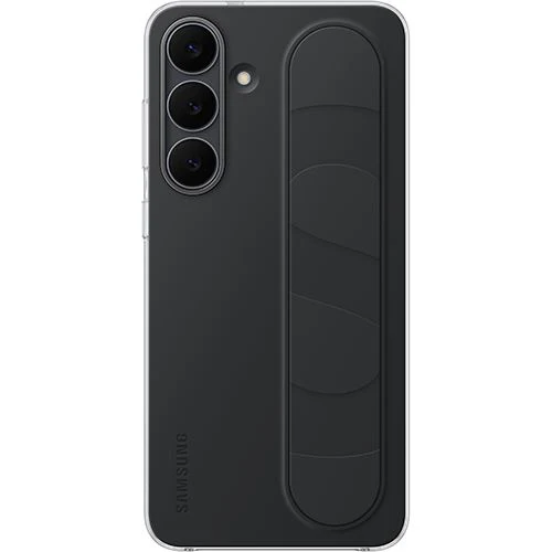 Capa Samsung Standing com Fita para Galaxy S25 FE - Preto - Image 2