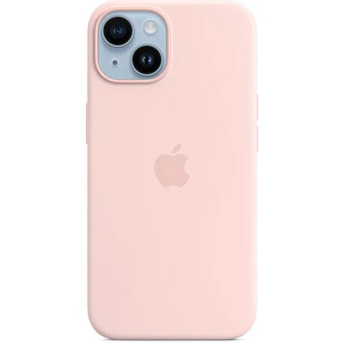 Capa Silicone Apple com MagSafe para Apple iPhone 14 - Rosa Giz