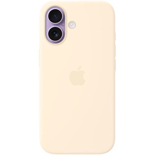 Capa Silicone Apple com MagSafe para iPhone 17- Baunilha - Image 2