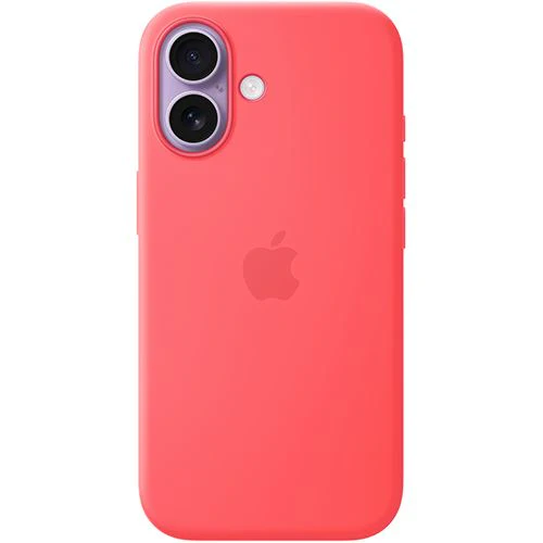 Capa Silicone Apple com MagSafe para iPhone 17- Goiaba Vivo - Image 2