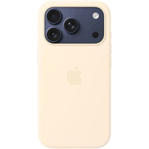 Capa Silicone Apple com MagSafe para iPhone 17 Pro- Baunilha - Image 3