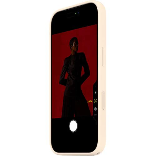 Capa Silicone Apple com MagSafe para iPhone 17 Pro- Baunilha - Image 4