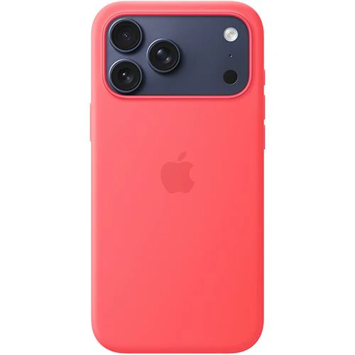 Capa Silicone Apple com MagSafe para iPhone 17 Pro Max- Goiaba Vivo
