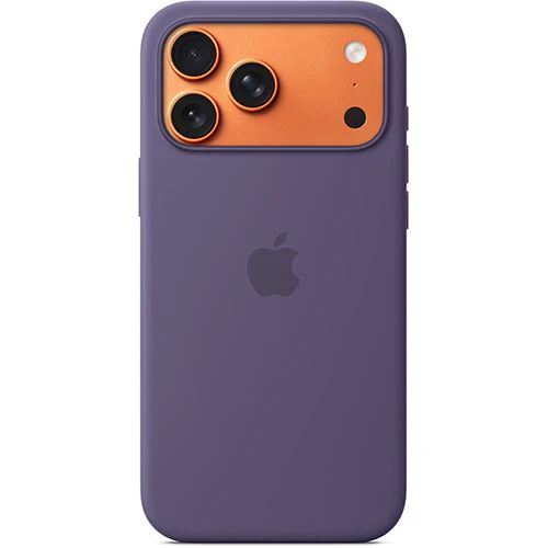 Capa Silicone Apple com MagSafe para iPhone 17 Pro Max - Roxo Névoa