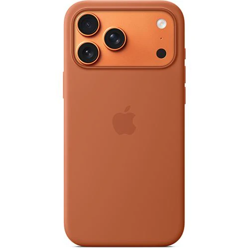 Capa Silicone Apple com MagSafe para iPhone 17 Pro Max - Terracota - Image 3