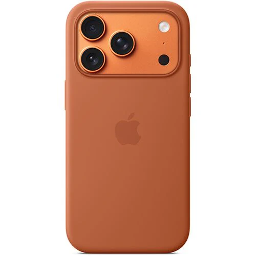 Capa Silicone Apple com MagSafe para iPhone 17 Pro - Terracota - Image 3