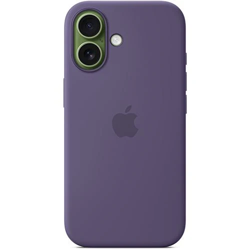 Capa Silicone Apple com MagSafe para iPhone 17 - Roxo Névoa