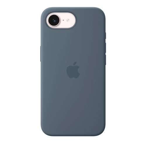 Capa Silicone Apple com MagSafe para iPhone 17e - Azul  Âncora