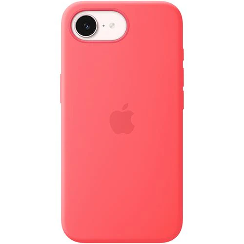 Capa Silicone Apple com MagSafe para iPhone 17e - Goiaba Vivo